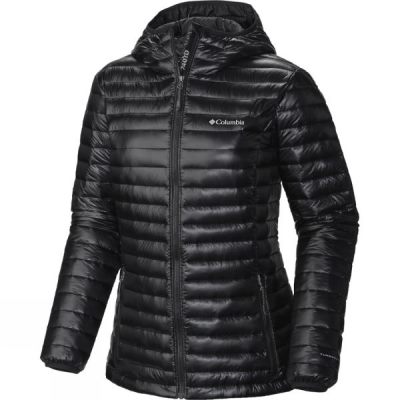 Chaquetas Columbia Platinum Plus 740 TurboDown Mujer Negras - Chile JDS307284